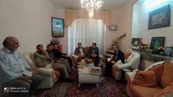 غبارروبی گلزار شهدا به مناسبت هفته قوه قضائیه